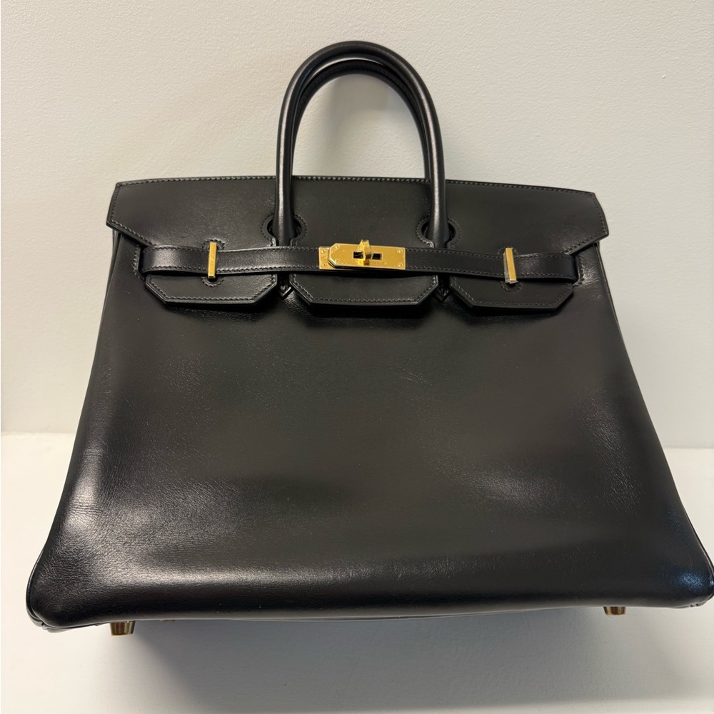 Hermes Black Box Calf Birkin HAC 32 GHW 2H0509 - Picture 11 of 12